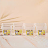 Pack Of 4 Plastic Mini Crate - Pkwebstore