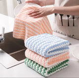 Pack Of 4 Superfine Fiber Kitchen Dishwashing Cloth - Pkwebstore