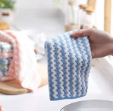 Pack Of 4 Superfine Fiber Kitchen Dishwashing Cloth - Pkwebstore