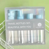 Pack of 4 Travel Size Refillable Bottle - Pkwebstore