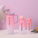 Pastel Bottle Set (Pack of 3) - Pkwebstore