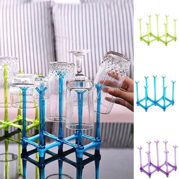 Plastic Foldable Glass Stand - Pkwebstore