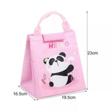 Portable Cartoon Lunch Bag Portable Insulated Thermal Lunch Box (random colour) - Pkwebstore