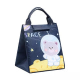 Portable Cartoon Lunch Bag Portable Insulated Thermal Lunch Box (random colour) - Pkwebstore