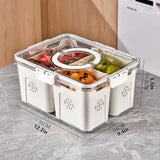 Premium Acrylic Airtight Vegetable Storage Box. - Pkwebstore