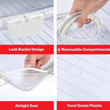 Premium Acrylic Airtight Vegetable Storage Box. - Pkwebstore