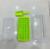 PressType Double - Layer Ice Cube Maker with Lid - Pkwebstore