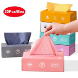 Reusable Pack of 20Pcs/box Microfiber Towel Absorbent Kitchen Cleaning Dishcloths - Pkwebstore