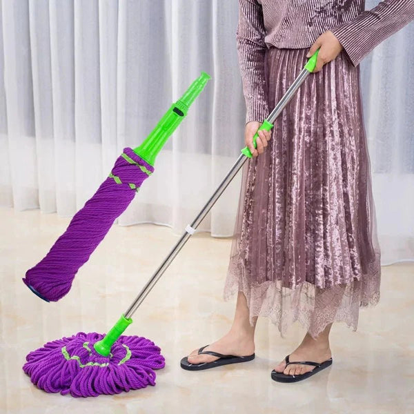 Rotating Microfiber Twist Mop - Pkwebstore