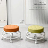 Round Stool with Wheel - Pkwebstore