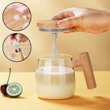 Self Stirring Borosilicate Glass Cup - Pkwebstore