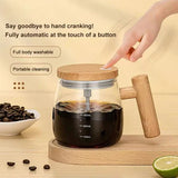 Self Stirring Borosilicate Glass Cup - Pkwebstore