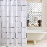 Shower Curtain PEVA Fabric Bathroom - Pkwebstore