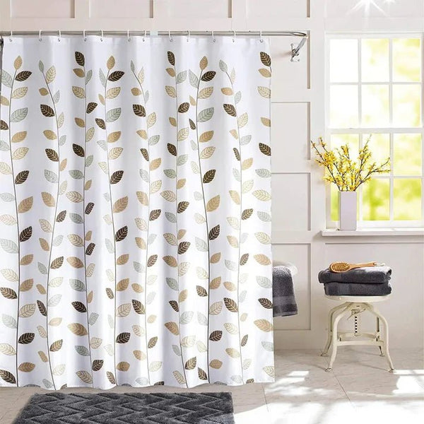 Shower Curtain PEVA Fabric Bathroom - Pkwebstore