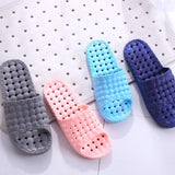 Shower Shoes Quick Drying Non-slip Slippers Women Men Shower Sandals With Drain Holes House Bathroom Slides - Pkwebstore