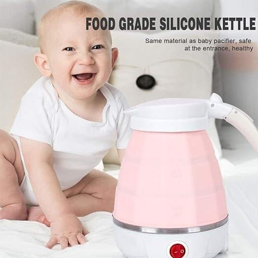 Silicone Folding Electric Kettle 600ml - Pkwebstore