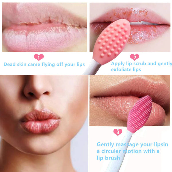 Silicone Lip Scrub Exfoliator Brush - Pkwebstore