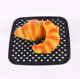 Silicone Reusable Square Air Fryer Mat - Pkwebstore