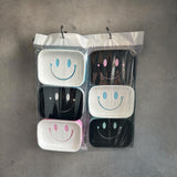 Smiley Soap Dish (Pack of 3) - Pkwebstore