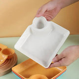 Snack Plate With Sauce Dish - Pkwebstore