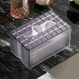 Solid Clear crystal premium quality Tissue Box - Pkwebstore