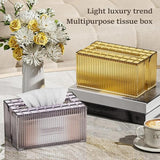 Solid Clear crystal premium quality Tissue Box - Pkwebstore