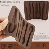 Spoon Shape Silicone Baking Mold Non - Stick - Pkwebstore