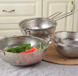 Stainless Steel Colander With Double Handle - Pkwebstore