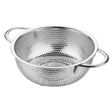 Stainless Steel Colander With Double Handle - Pkwebstore