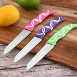 Stainless Steel Fruit knife with cover - Pkwebstore