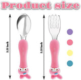 Stainless Steel Kids Cutlery Set with Case - Pkwebstore