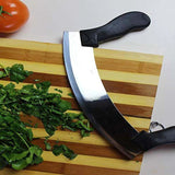 Stainless Steel Knife, Mezzaluna Chopper - Pkwebstore