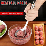 Stainless Steel Meatball Maker Spoon - Pkwebstore