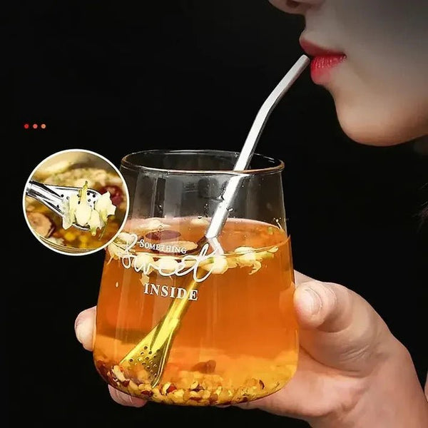 Steel Filter Spoon Straw - Pkwebstore