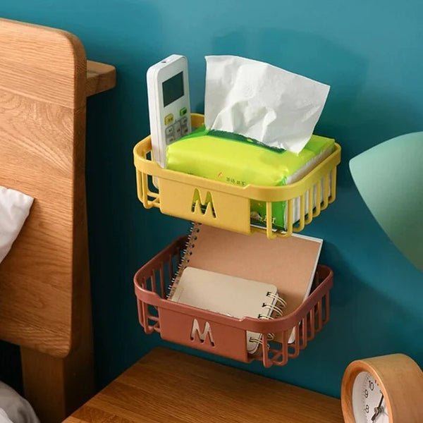 Stick On Tissue Roll Storage Rack - Pkwebstore