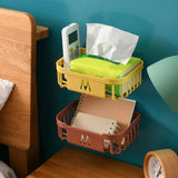 Stick On Tissue Roll Storage Rack - Pkwebstore