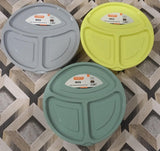 Three Divided Big Round Storage Box - Pkwebstore