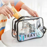 Travel Cosmetic Bag Organizer Transparent - Pkwebstore