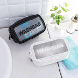 Travel Portable Clear Transparent Makeup Organizer Cosmetic Bags - Pkwebstore