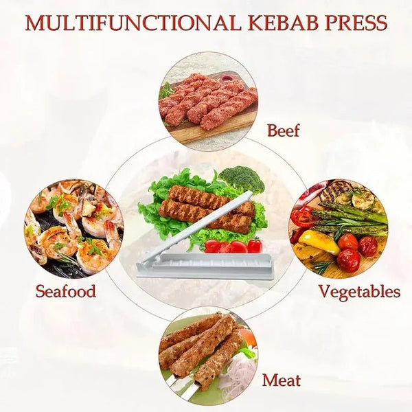 Turkish kabab Mold, BBQ Kebab Press - Pkwebstore