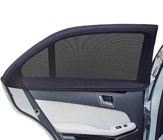 Universal Car Window Shades | Side Window Shade For Car | Breathable Mesh Car Rear Window Sunshades | Protects From Sun Glare And Uv - Pkwebstore