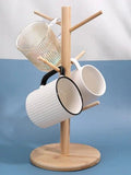 Wooden Mug Hanging Stand - Pkwebstore