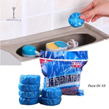 10Pcs Toilet Cleaner Flush Tablet - Pkwebstore