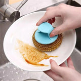 2 Pcs Wire Ball Dish Cleaning Brush - Pkwebstore