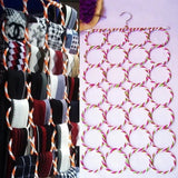 28 Ring Scarf & Shawl Hanger - Pkwebstore