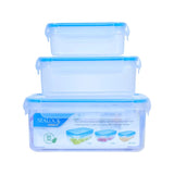 3 Airtight Container with Smart Sealock (0.5 + 1 + 2 Litre) - Pkwebstore