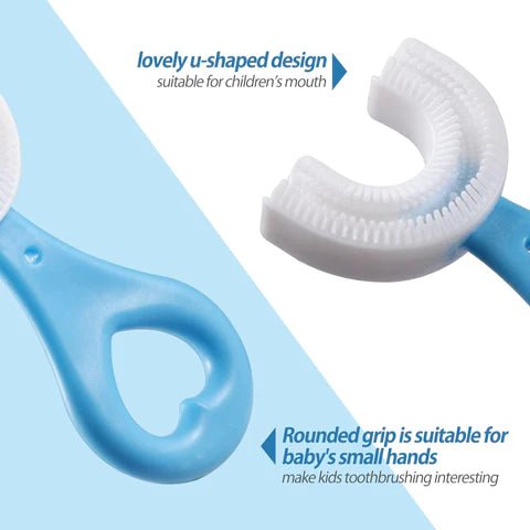 360 Degree U-shaped Baby Toothbrush - Pkwebstore