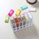 6 Units Transparent Spices Container - Pkwebstore