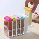 6 Units Transparent Spices Container - Pkwebstore