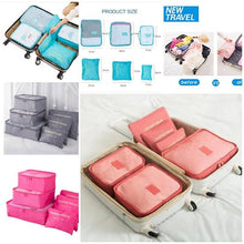 6pcs Set Travel Storage Bag Portable Luggage - Pkwebstore